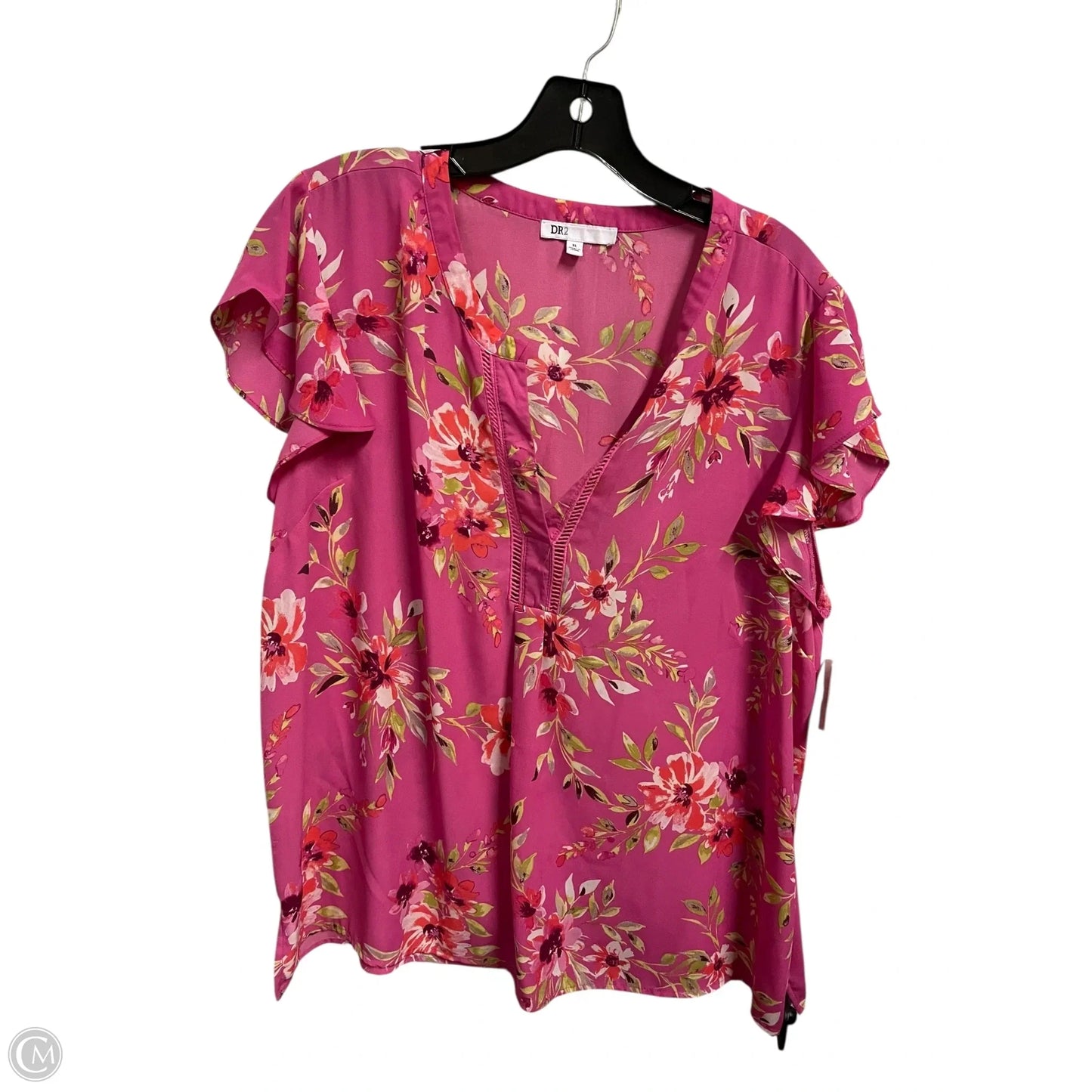 Top Sleeveless By Dr2 In Pink, Size: Xl