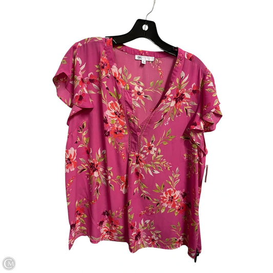 Top Sleeveless By Dr2 In Pink, Size: Xl