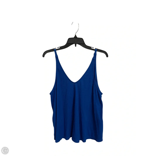Top Sleeveless By Free People In Blue, Size: M