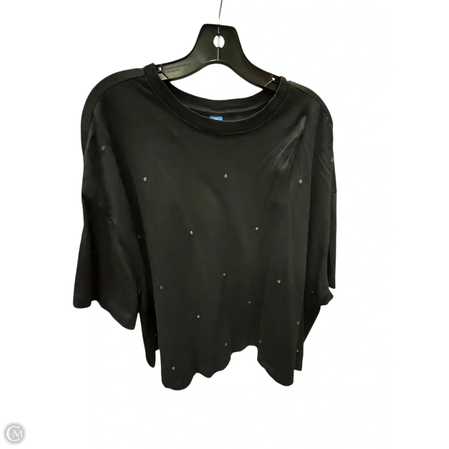 Top Short Sleeve By Old Navy In Black, Size: 2x