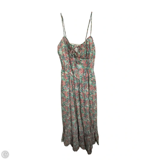Dress Casual Maxi By American Eagle In Floral Print, Size: Xs