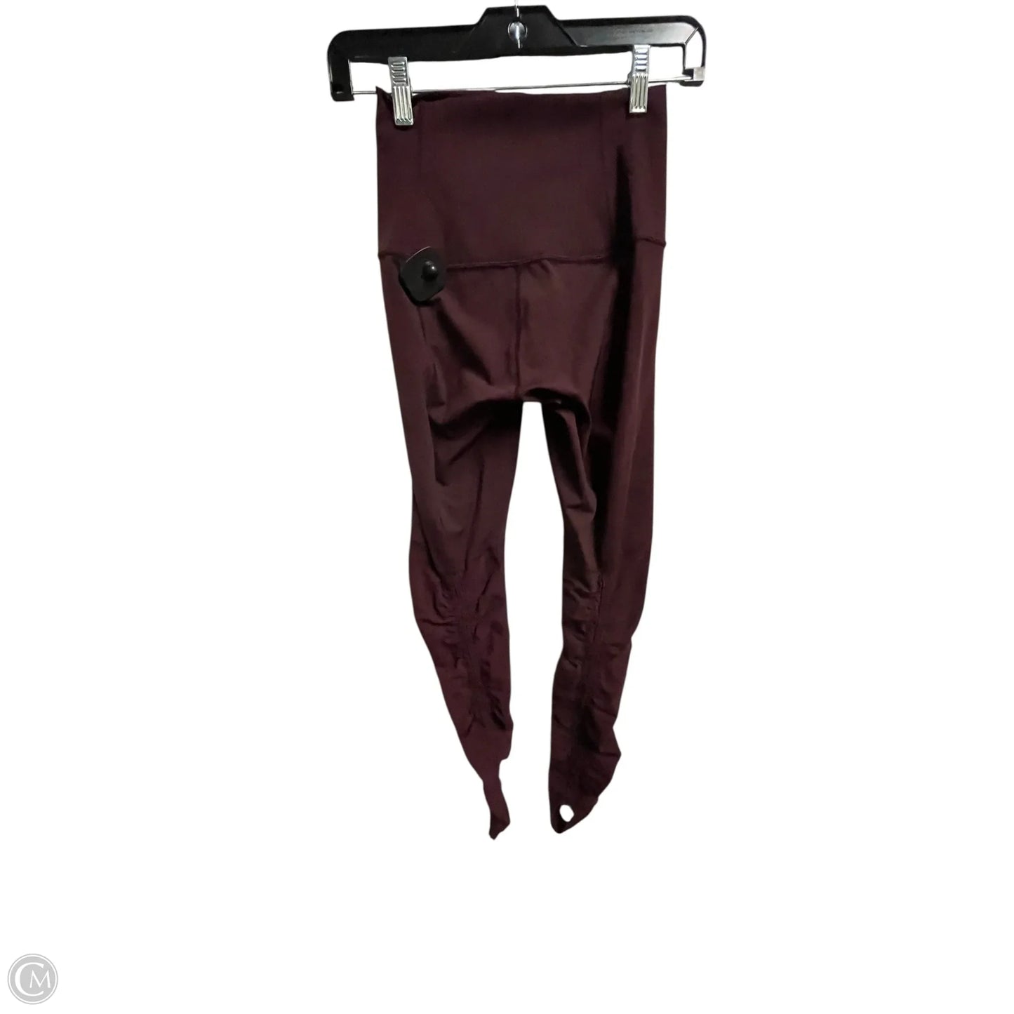 Athletic Leggings By Lululemon In Maroon, Size: 4