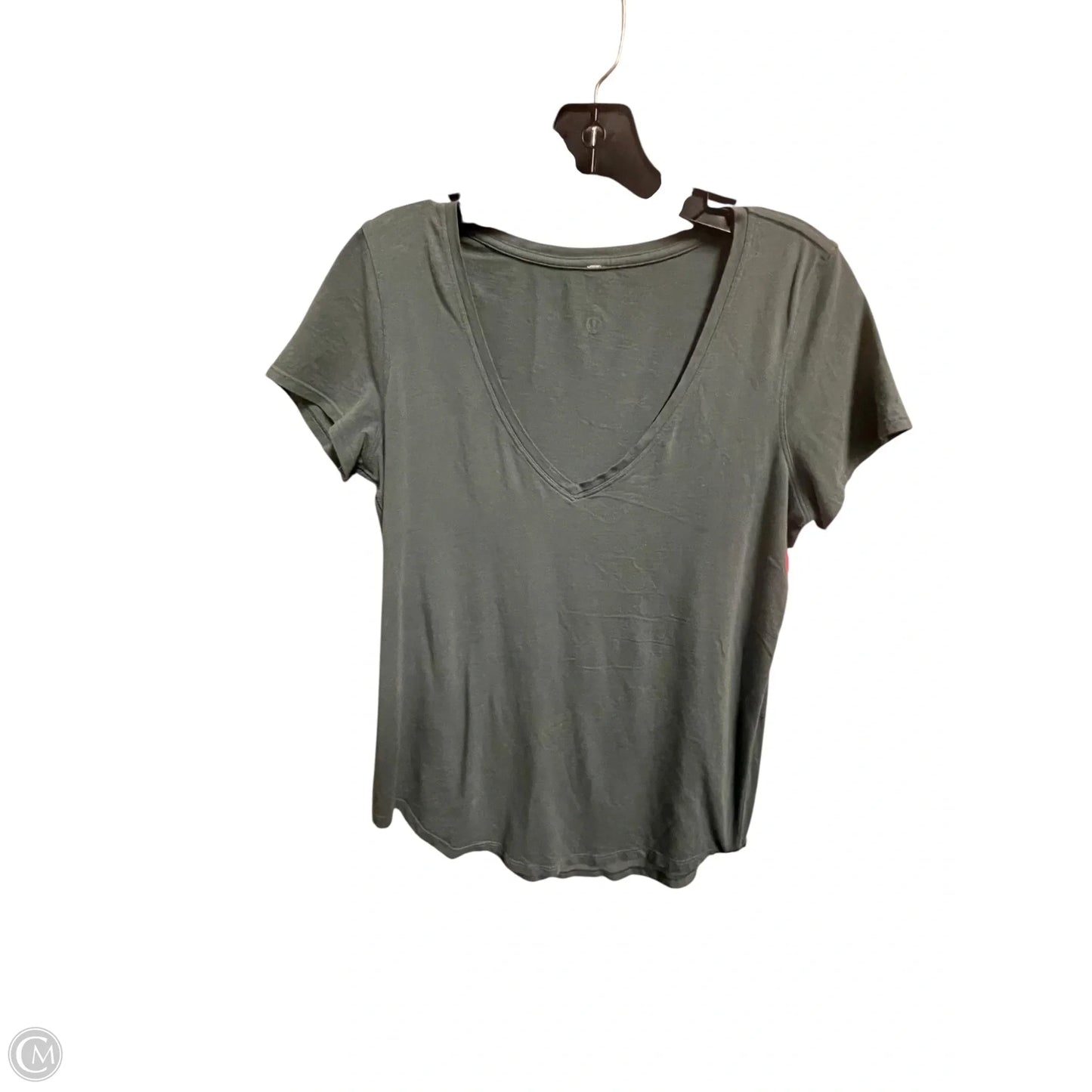 Athletic Top Short Sleeve By Lululemon In Blue, Size: S