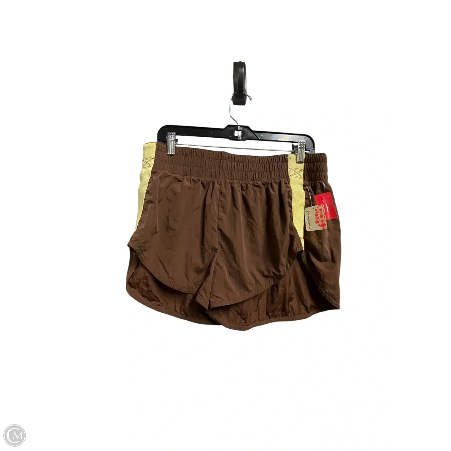 Athletic Shorts By Free People In Brown, Size: Xl