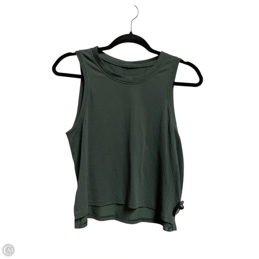 Athletic Tank Top By Lululemon In Green, Size: S