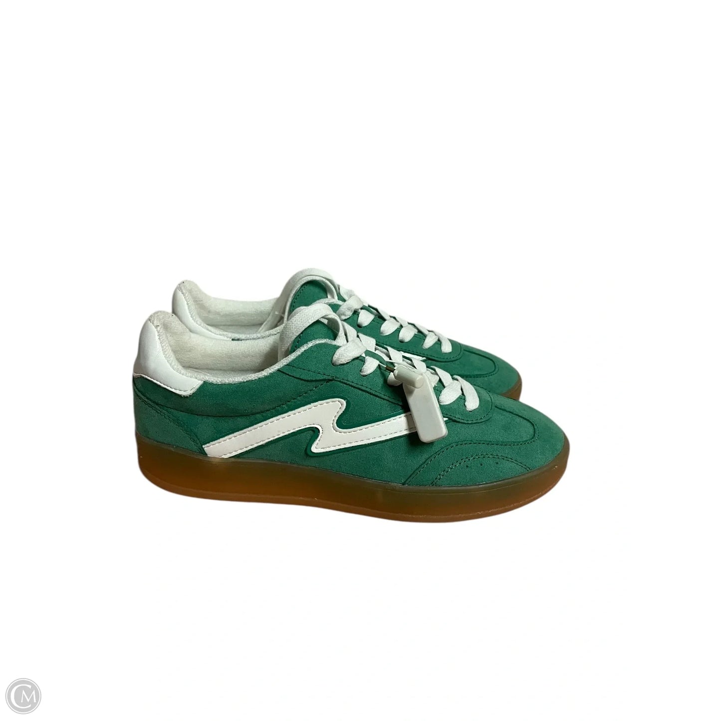 Shoes Sneakers By Madden Girl In Green, Size: 7