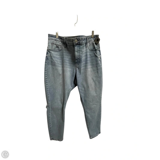 Jeans Straight By Ava & Viv In Blue, Size: 18