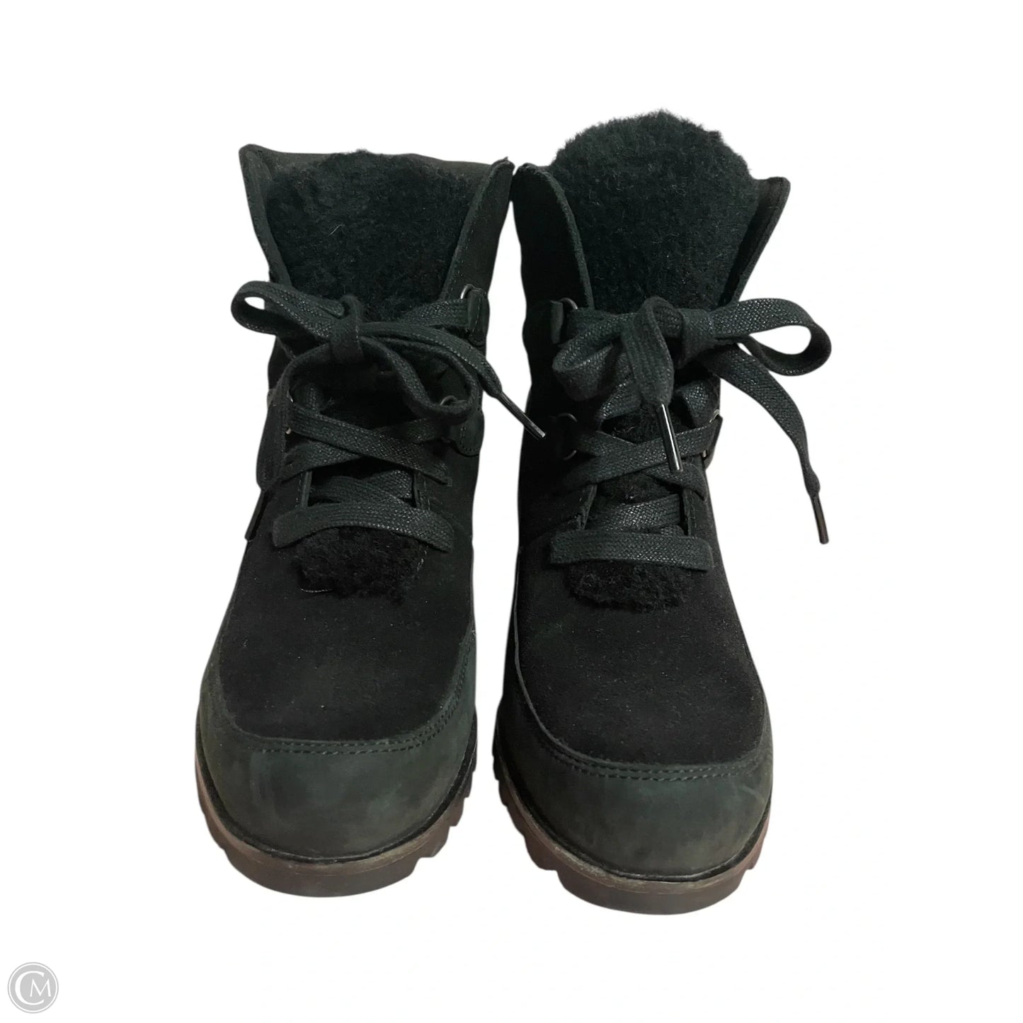 Boots Designer By Ugg In Black, Size: 8