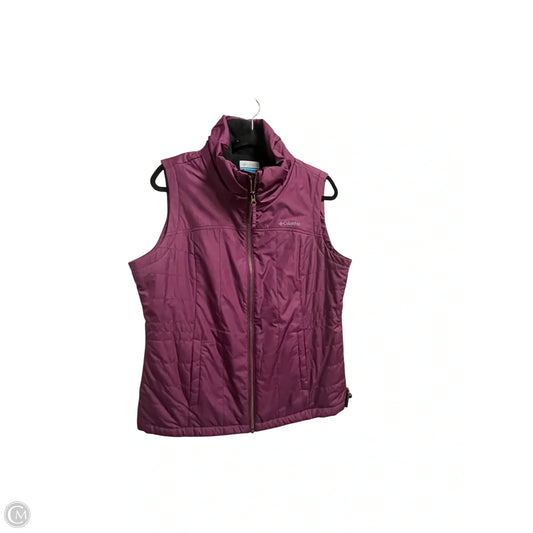 Vest Puffer & Quilted By Columbia In Purple, Size: L