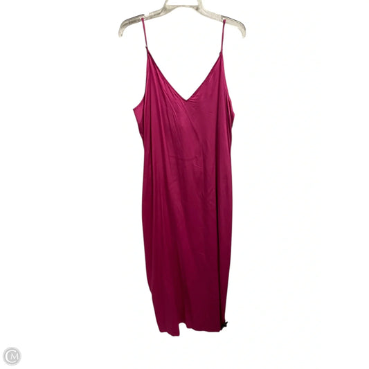 Dress Casual Maxi By Old Navy In Pink, Size: Xl