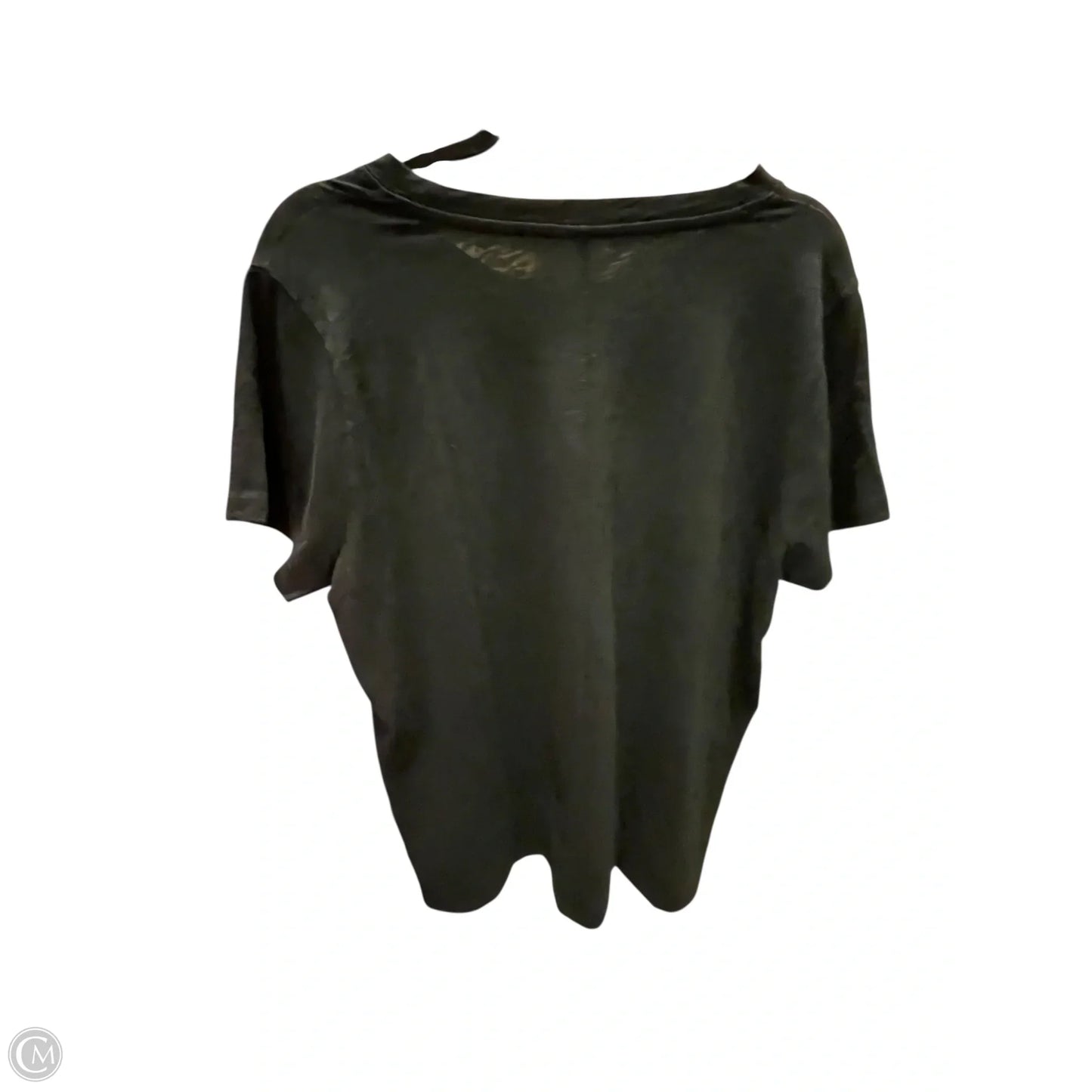 Top Short Sleeve Basic By J. Crew In Black, Size: Xl