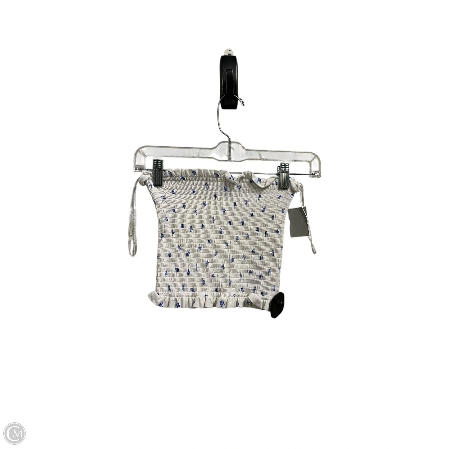 Top Sleeveless By H&m In White, Size: S