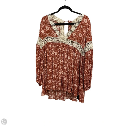 Dress Casual Short By Forever 21 In Orange, Size: S