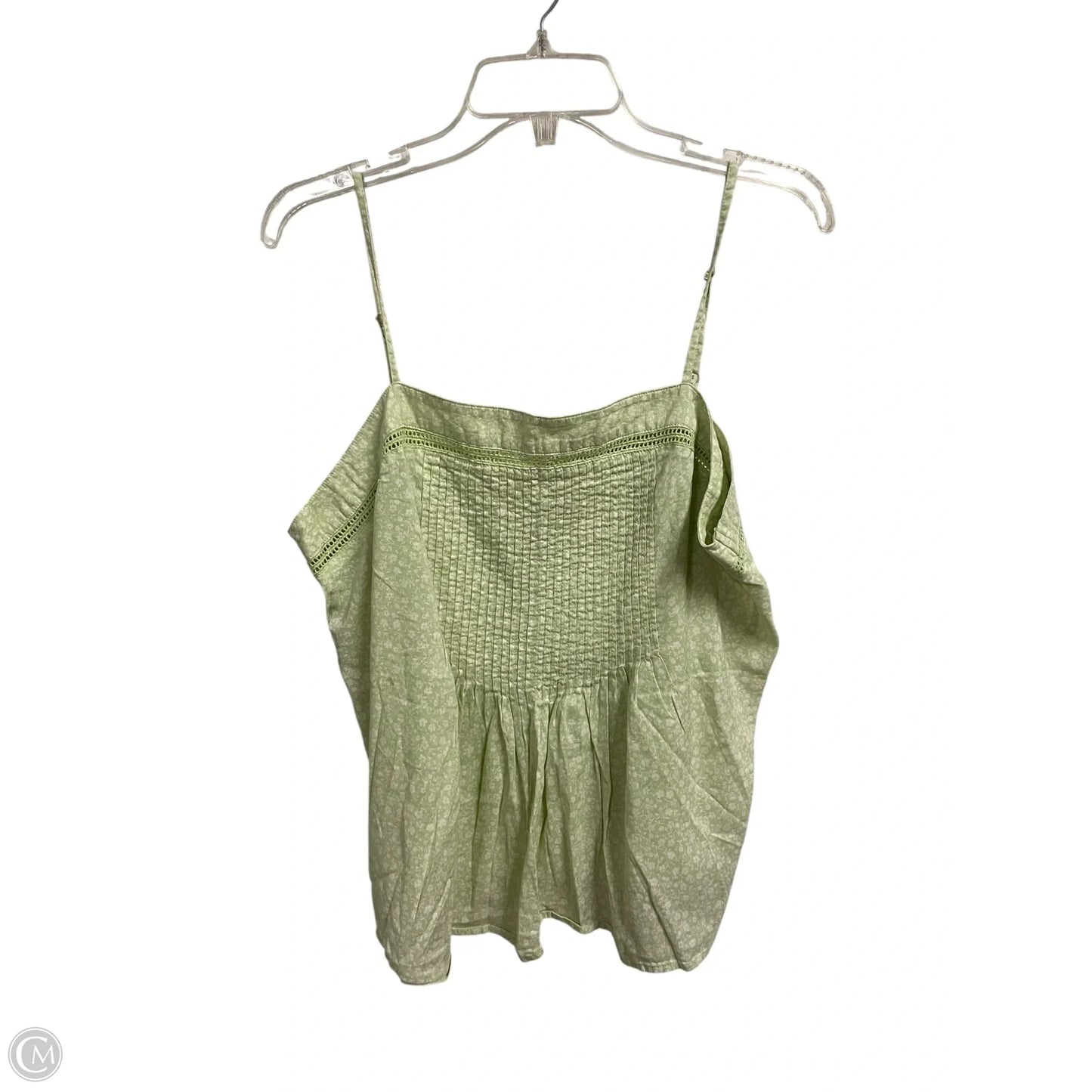 Top Sleeveless By Old Navy In Green, Size: L