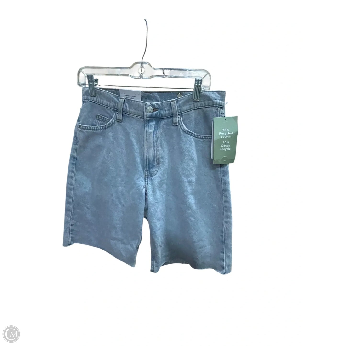 Shorts By H&m In Blue Denim, Size: 2