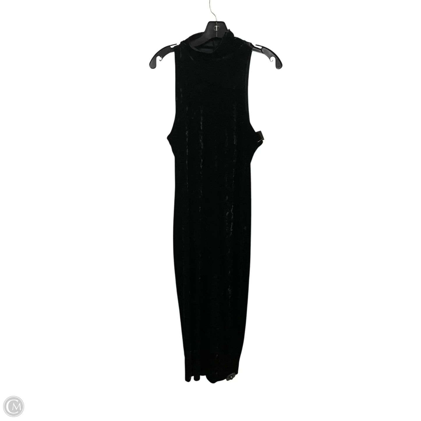 Dress Casual Maxi By Clothes Mentor In Black, Size: L