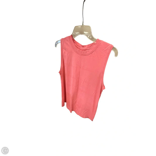 Athletic Tank Top By Lululemon In Pink, Size: 12