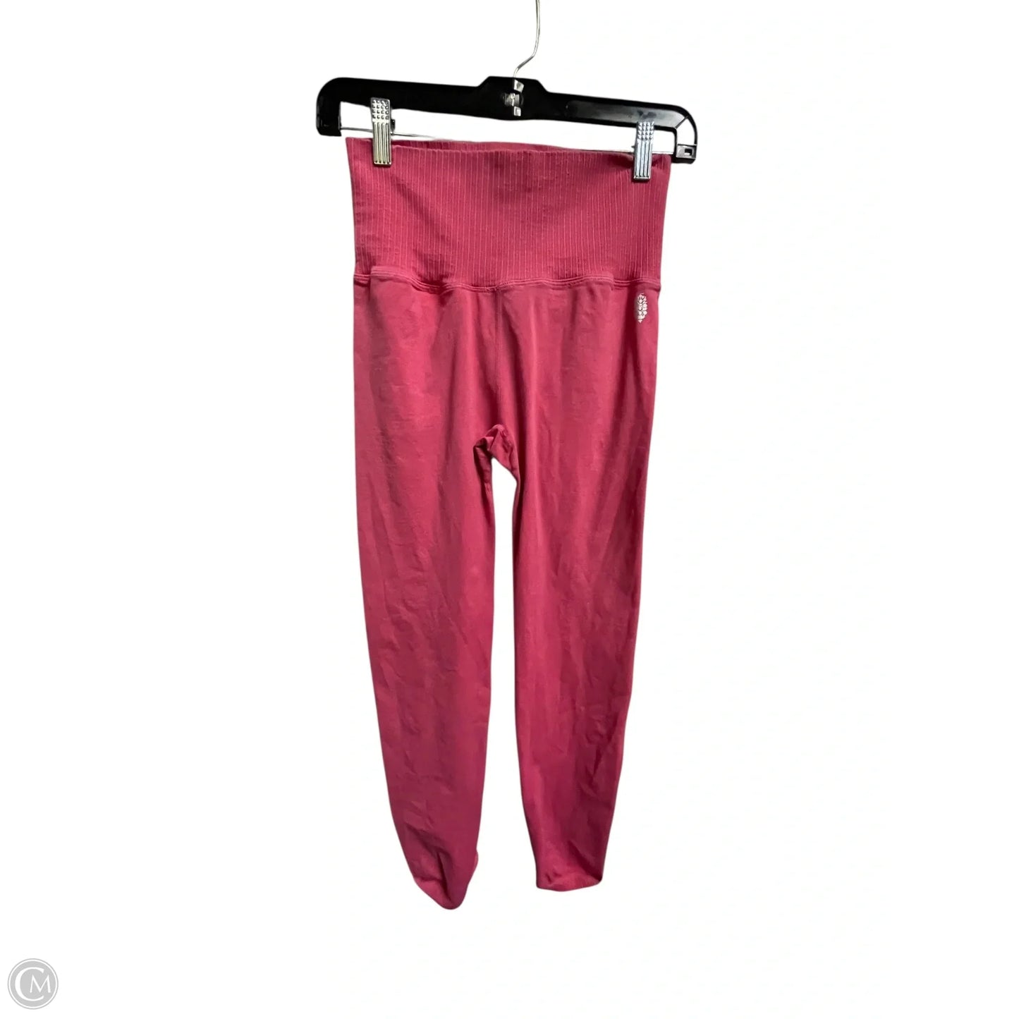 Athletic Leggings By Free People In Pink, Size: M