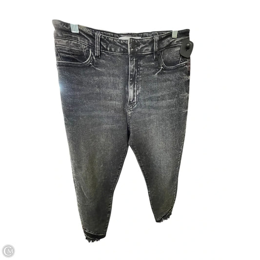 Jeans Skinny By Kancan In Black Denim, Size: 10