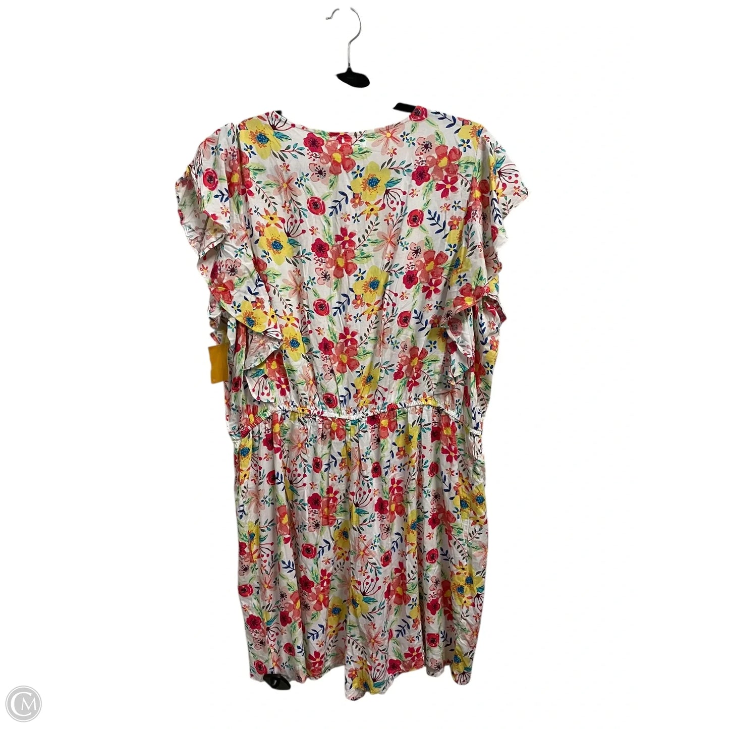 Romper By Time And Tru In Floral Print, Size: Xl