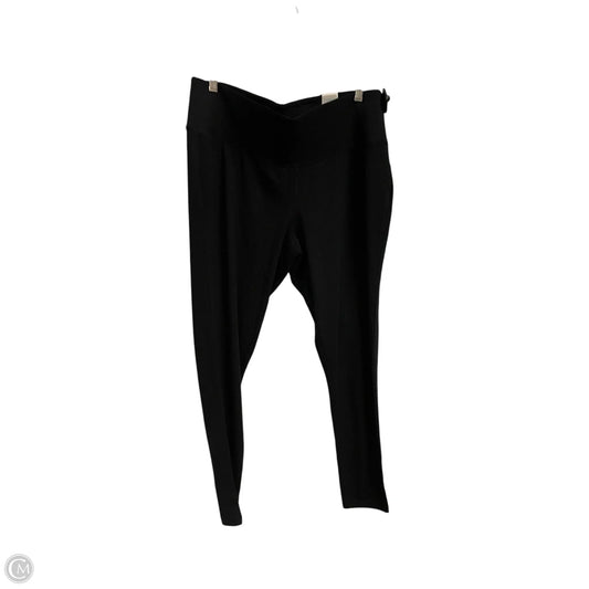 Athletic Leggings By Livi Active In Black, Size: 18