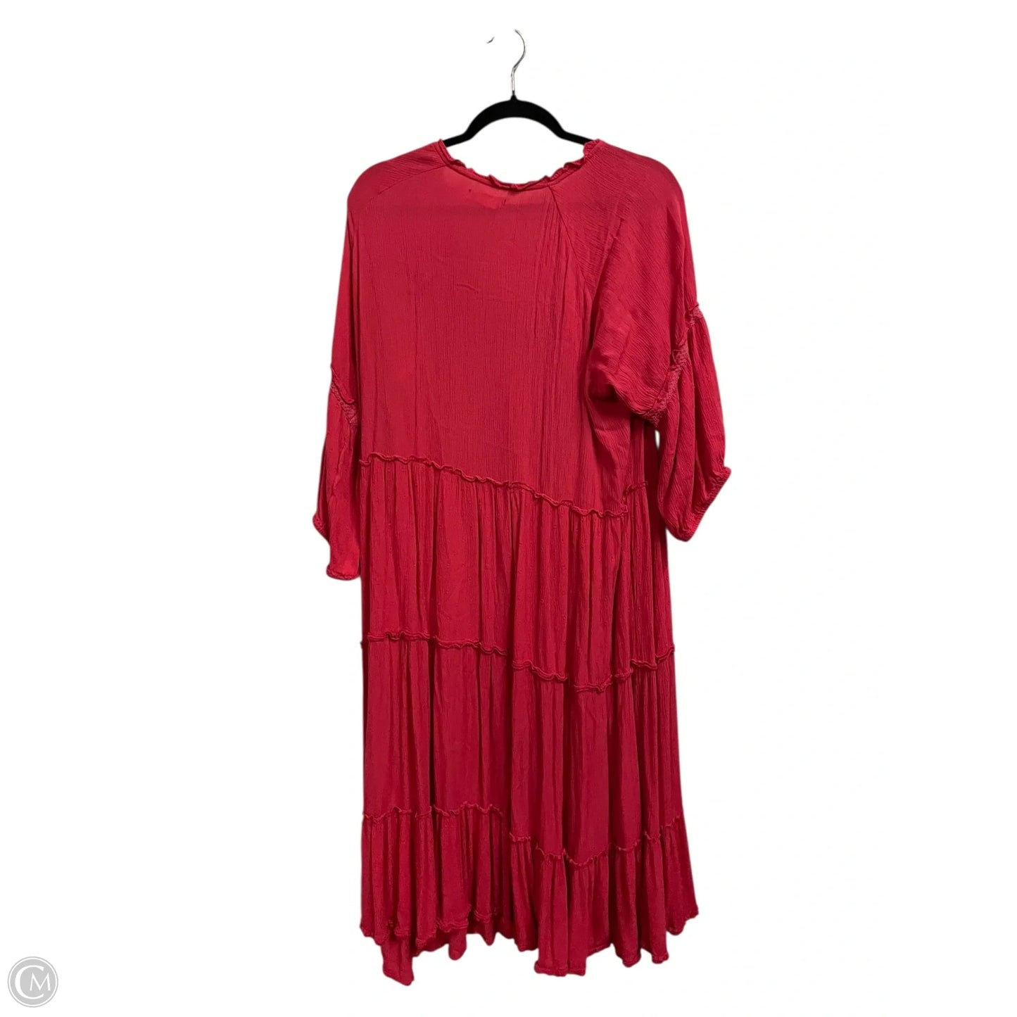 Dress Casual Maxi By Clothes Mentor In Pink, Size: Xl