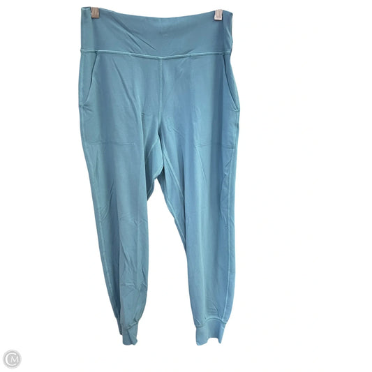 Athletic Leggings By Lululemon In Blue, Size: 8