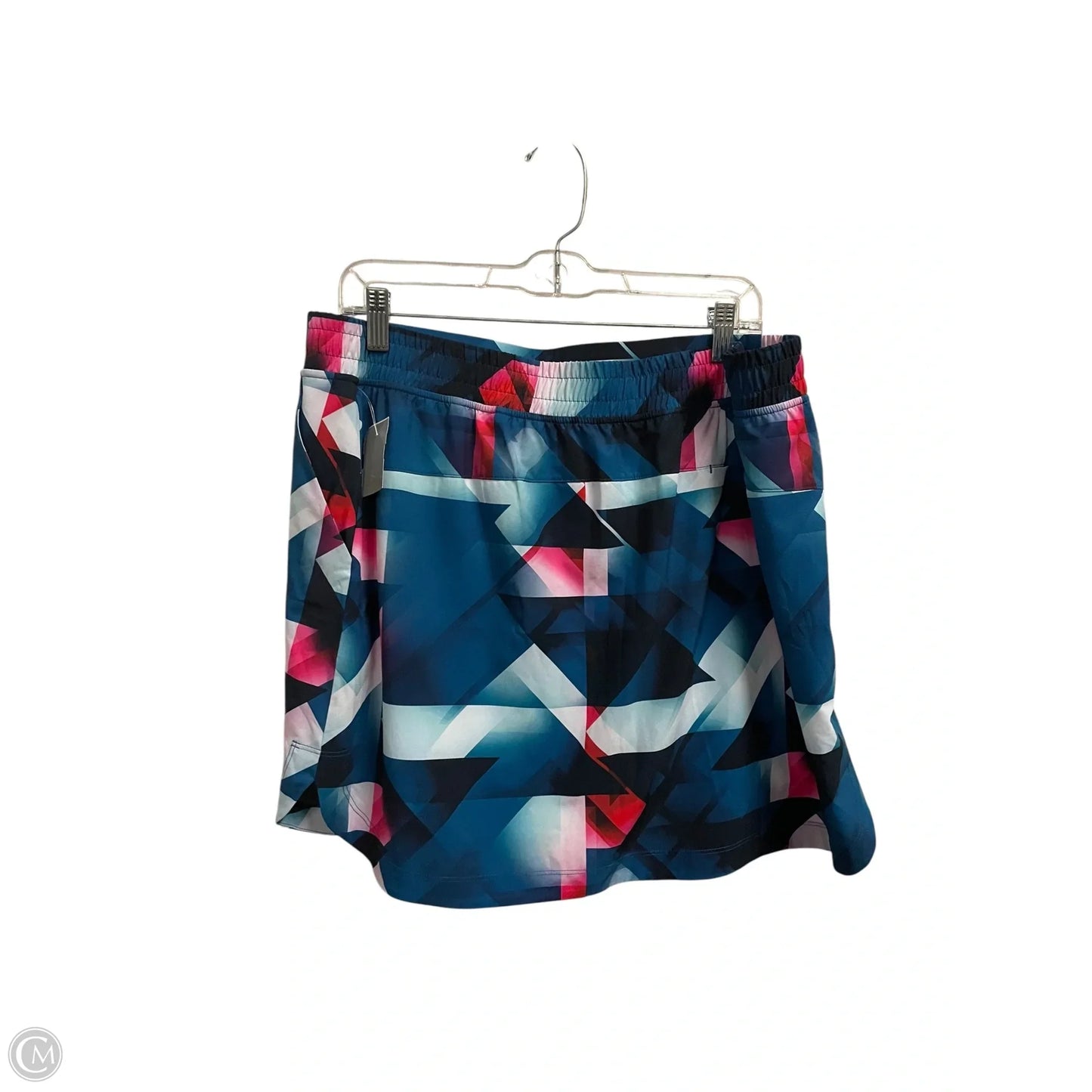 Athletic Skort By Slazenger In Navy, Size: Xl