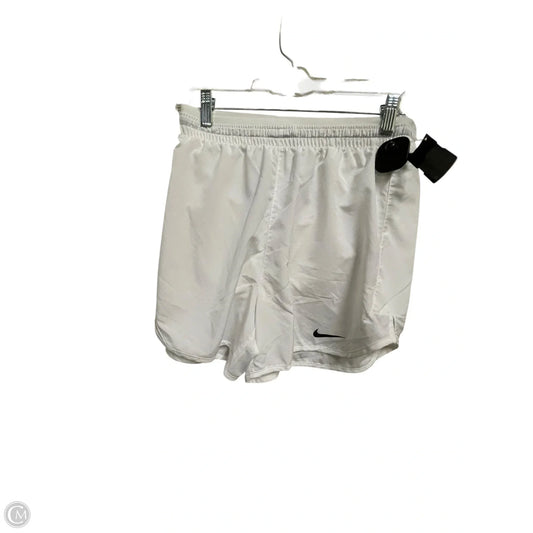 Athletic Shorts By Nike Apparel In White, Size: L