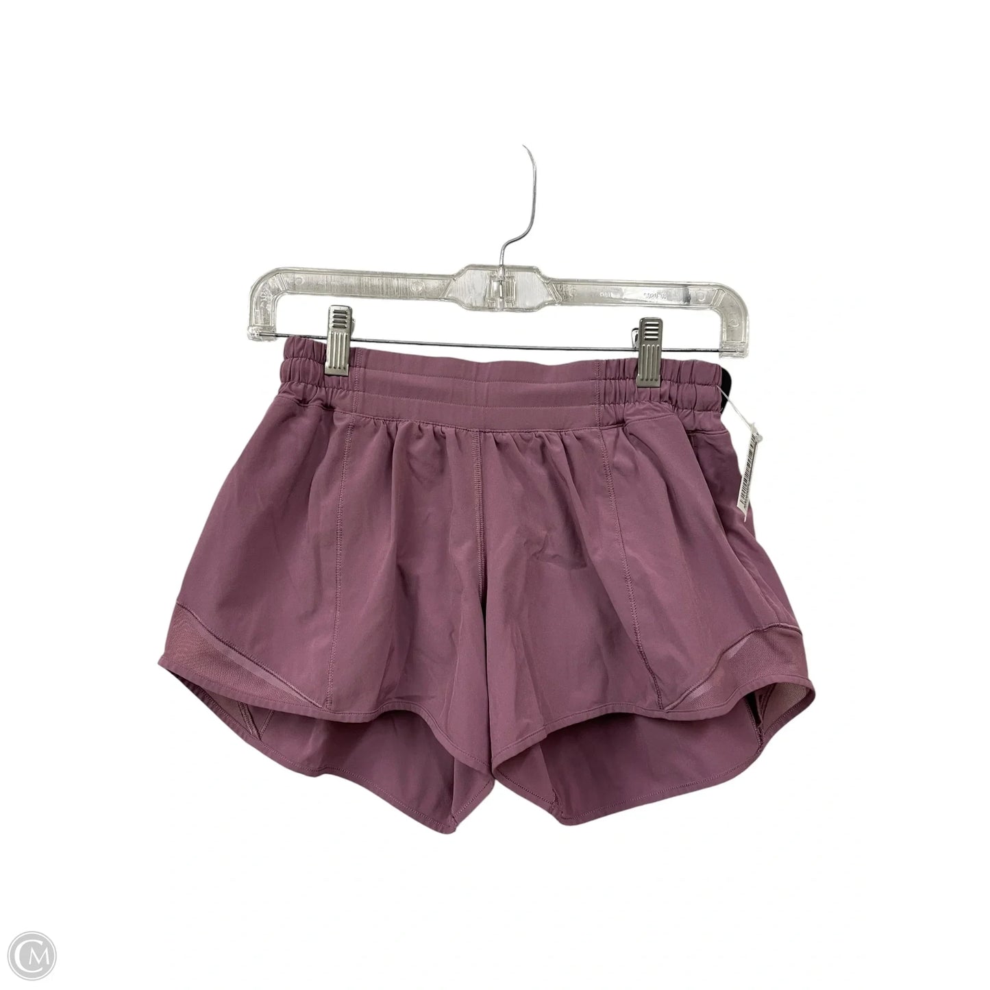 Athletic Shorts By Lululemon In Mauve, Size: 6