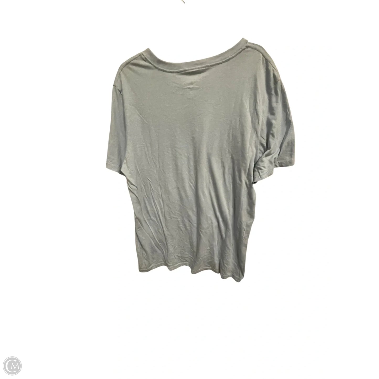 Top Short Sleeve By Simply Southern In Blue, Size: 2x