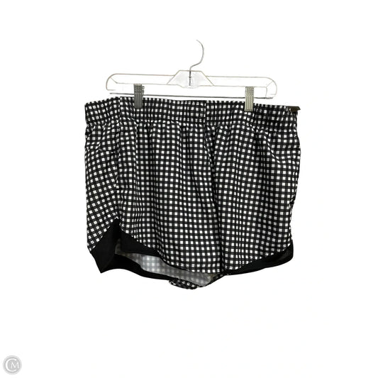 Athletic Shorts By Athletic Works In Black & White, Size: Xl
