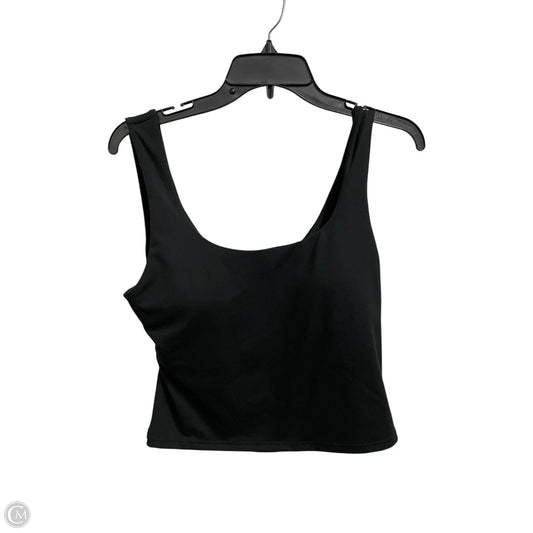 Athletic Tank Top By Fabletics In Black, Size: L