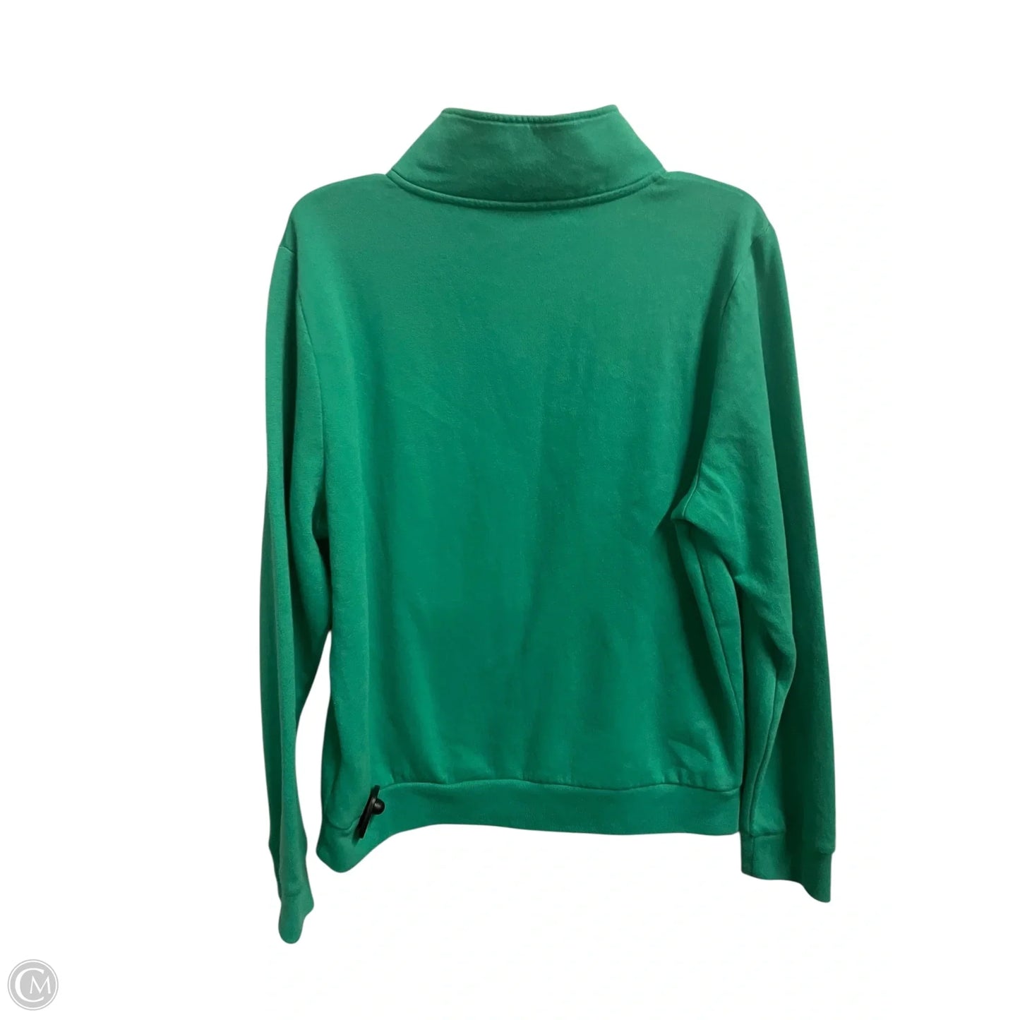 Athletic Sweatshirt Collar By Pink In Green, Size: Xl