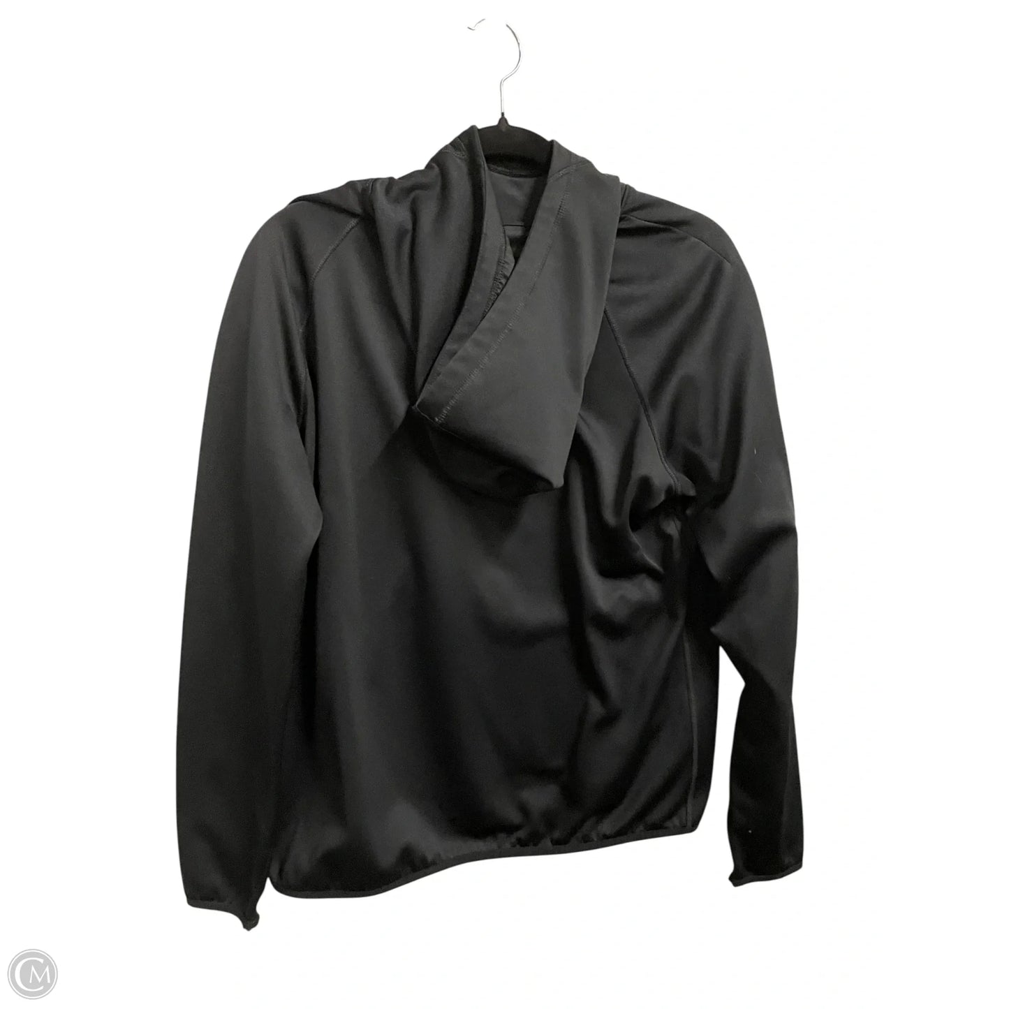 Athletic Sweatshirt Hoodie By Nike Apparel In Black, Size: L