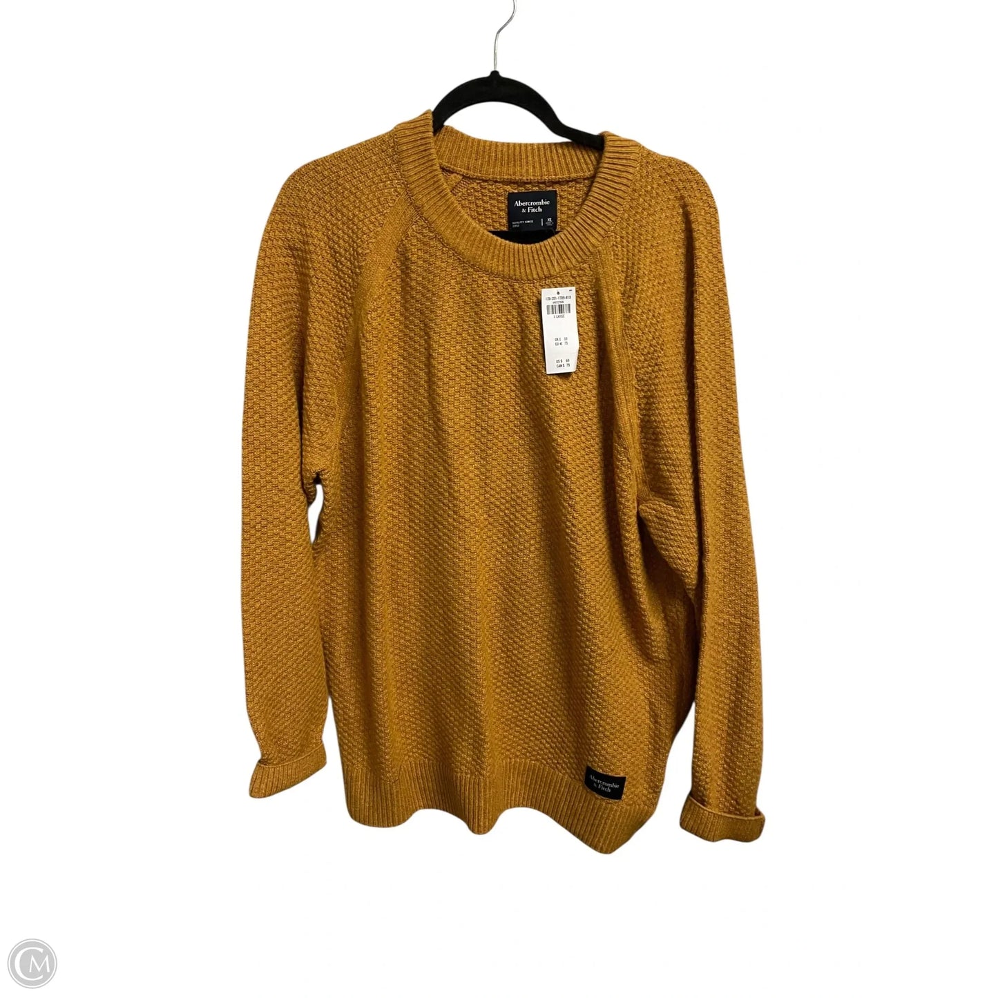 Sweater By Abercrombie And Fitch In Yellow, Size: Xl