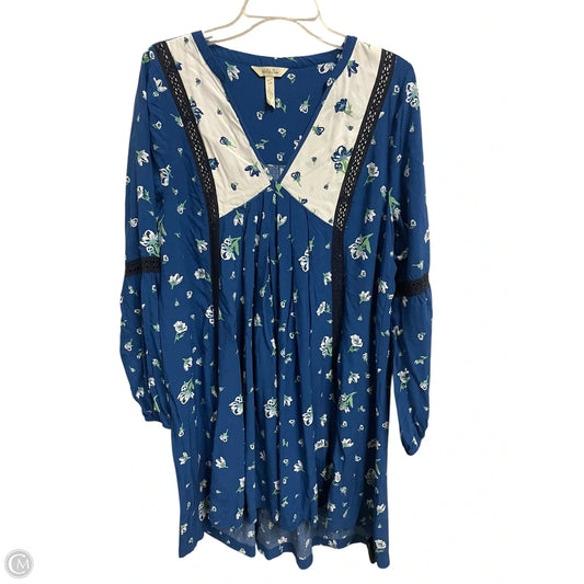 Dress Casual Short By Matilda Jane In Blue, Size: L