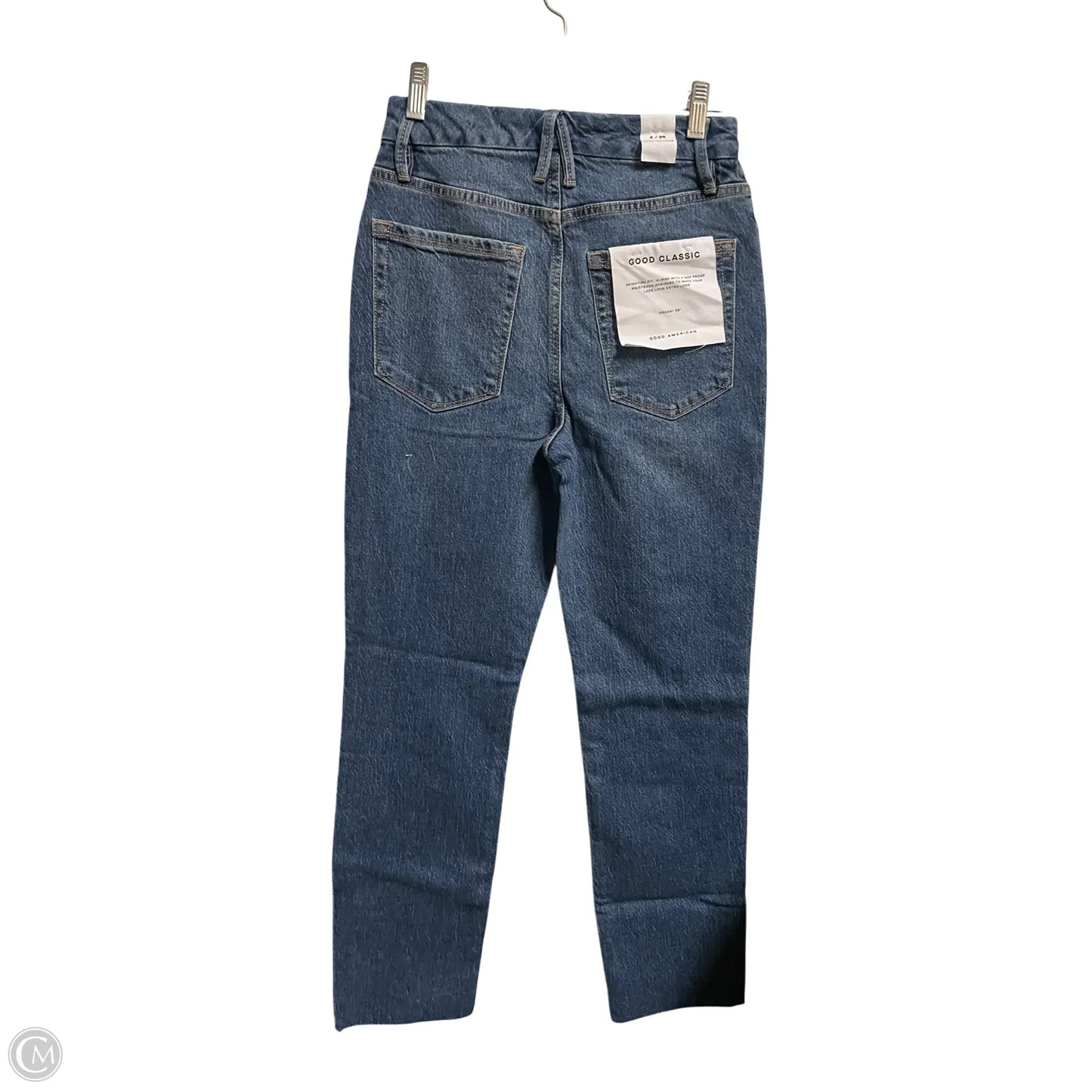 Jeans Boot Cut By Good American In Blue, Size: 2