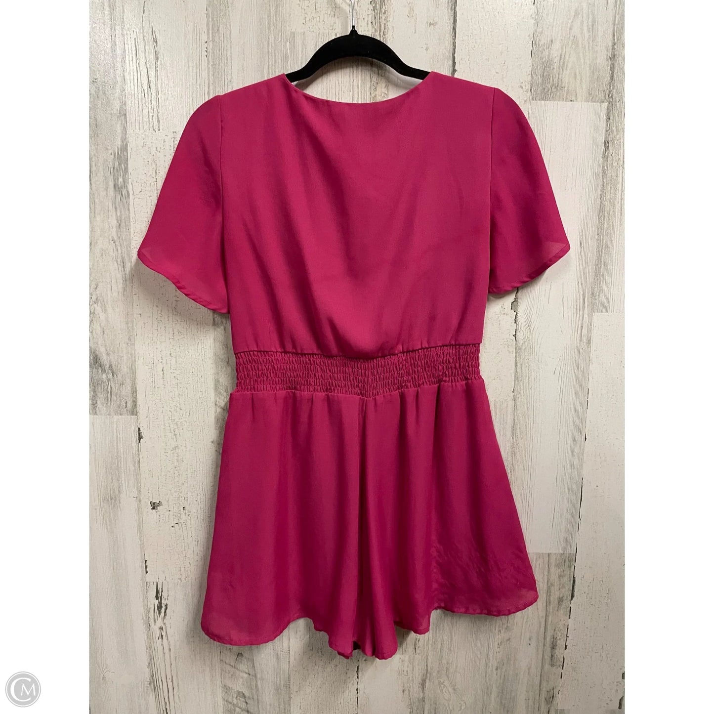 Dress Casual Short By Pink Lily In Pink, Size: S