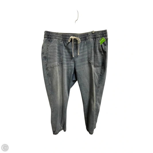 Jeans Straight By Lane Bryant In Blue Denim, Size: 20