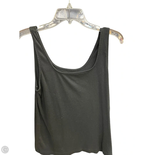 Top Sleeveless By A New Day In Black, Size: Xxl