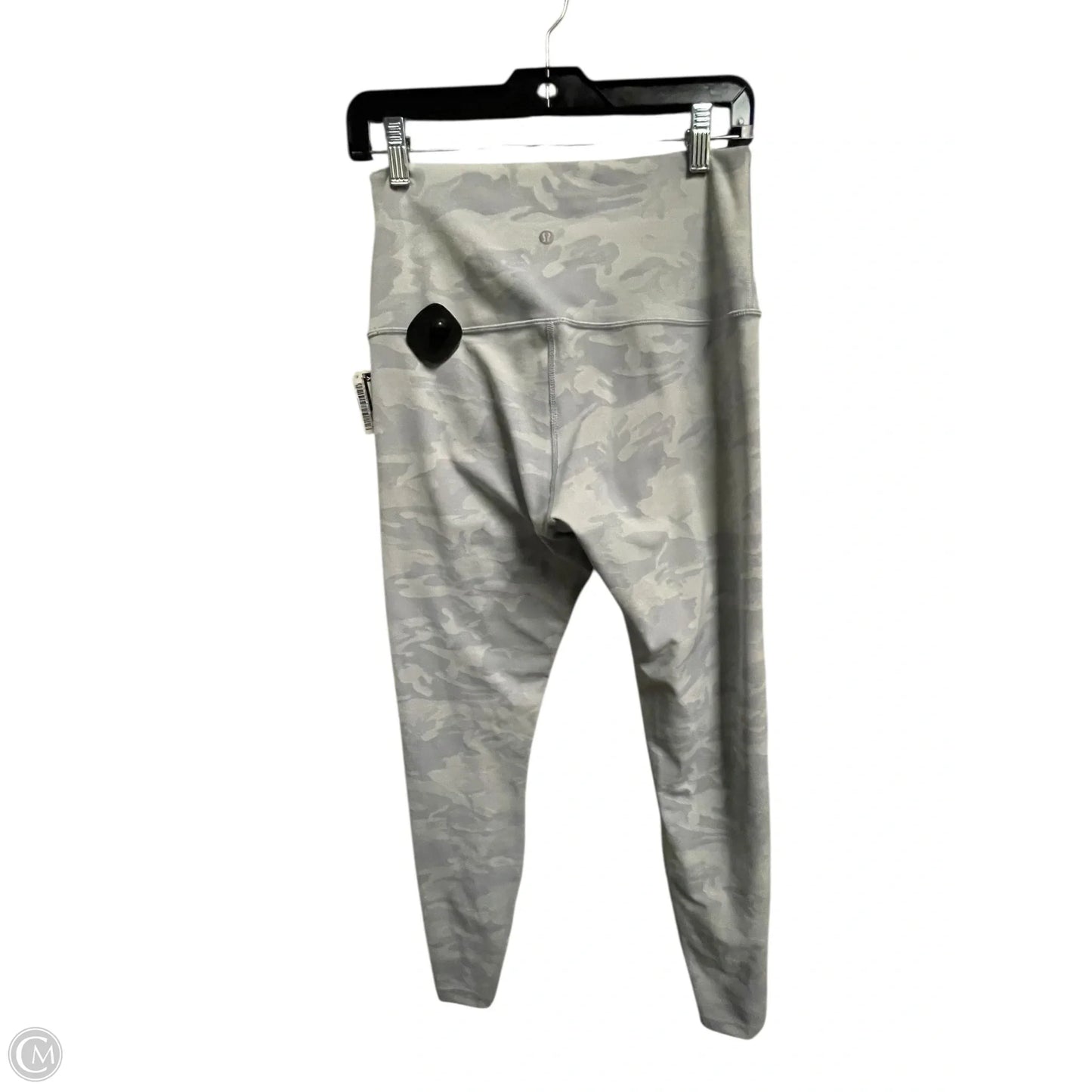 Athletic Leggings By Lululemon In Grey, Size: 10