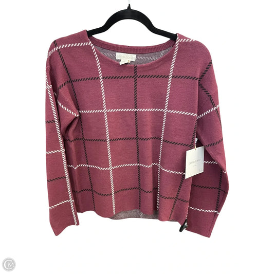 Top Long Sleeve By Cynthia Rowley In Maroon, Size: Xs