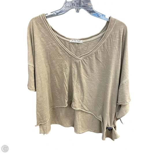 Top Short Sleeve By We The Free In Green, Size: L
