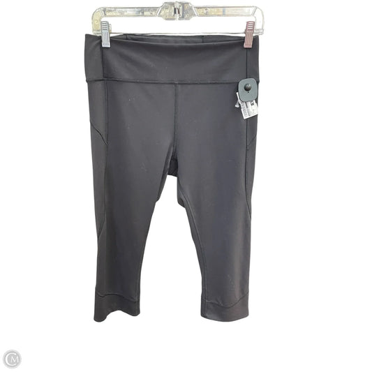 Athletic Leggings Capris By Lululemon In Black, Size: 10