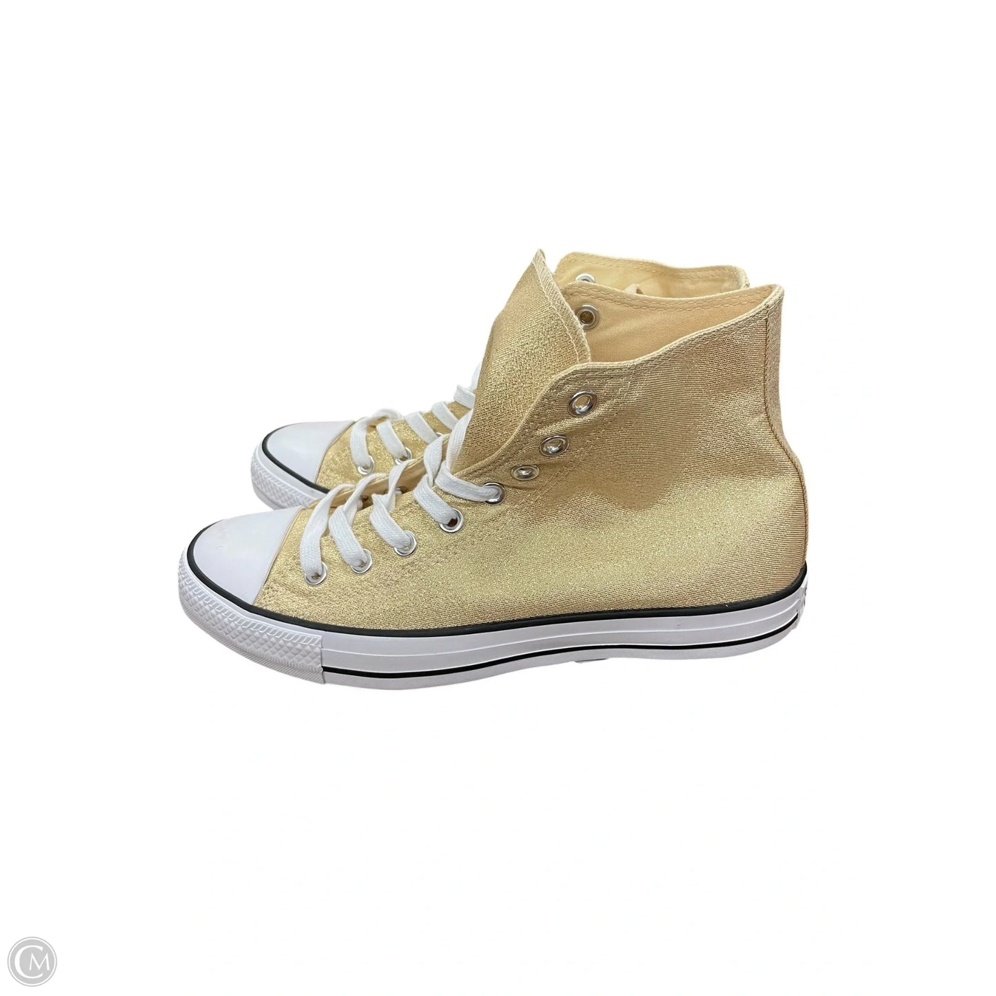 Shoes Sneakers By Converse In Gold, Size: 10