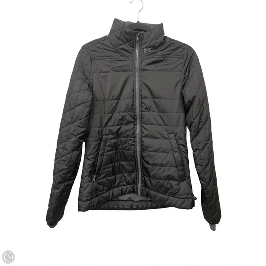Athletic Jacket By Under Armour In Black, Size: S