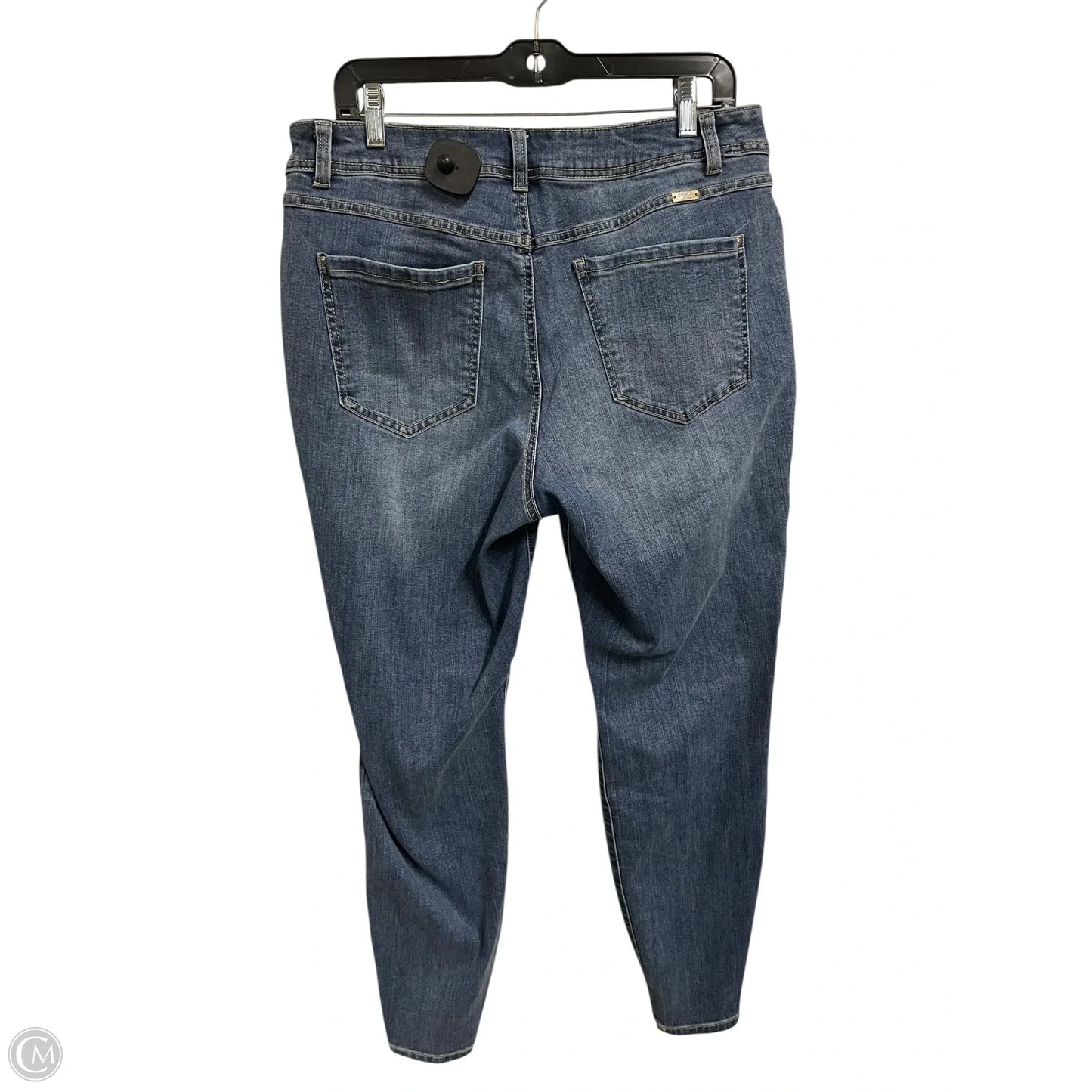 Jeans Straight By Cato In Black, Size: 14