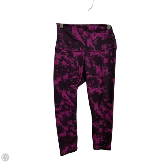Athletic Leggings By Lululemon In Purple, Size: S