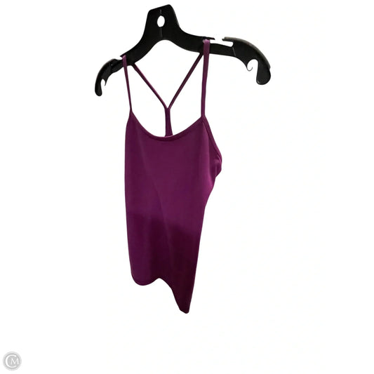 Athletic Tank Top By Lululemon In Purple, Size: 6